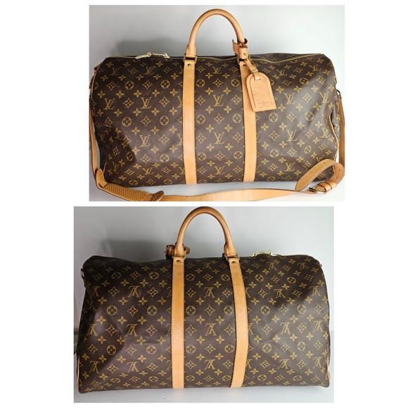 Authentic Louis Vuitton Keepall 55 Bandouliere with Strap #3750M - Picture 3 of 7